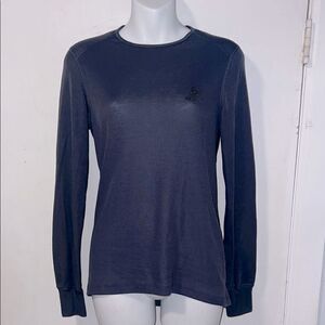 ODLO Navy Blue Long Sleeve Baselayer Top-S